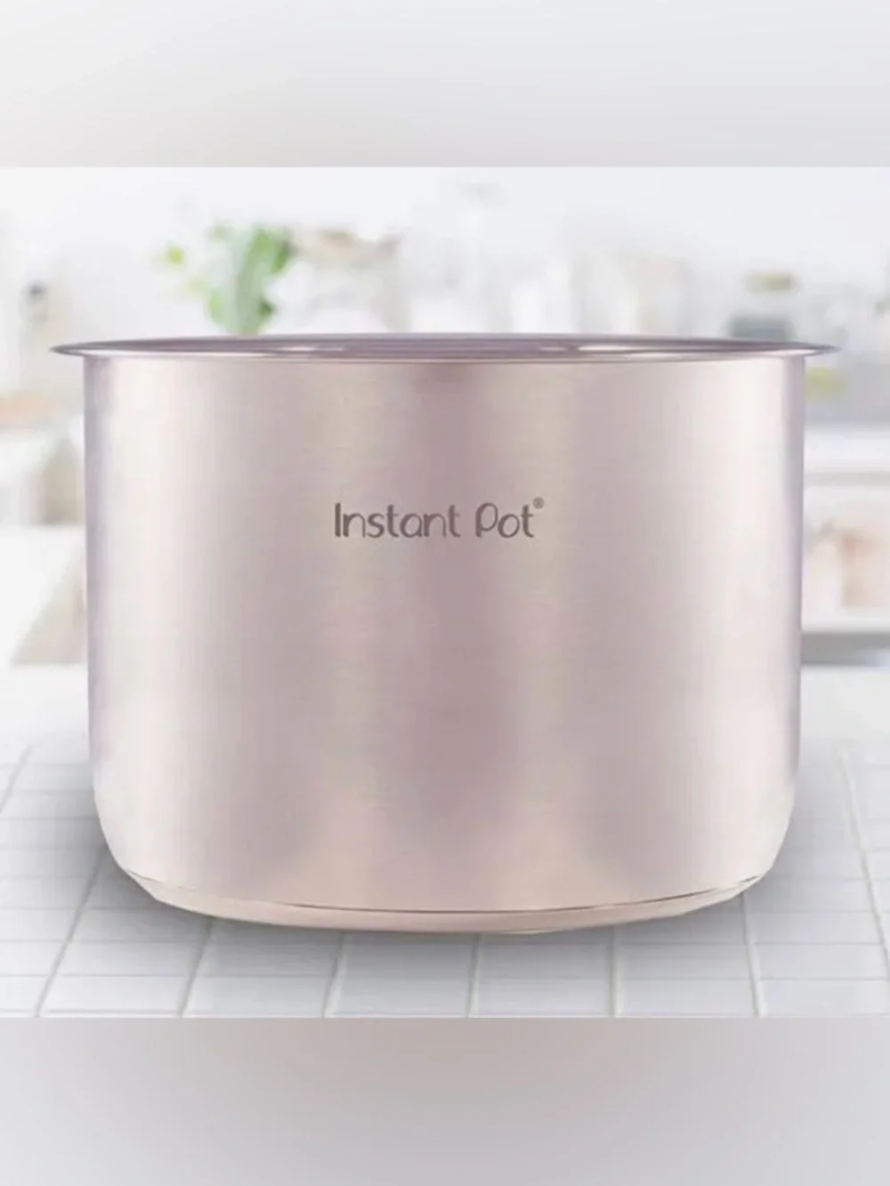 Instant Pot Inner Pot Stainless Steel, 6Qt - Picture 1 of 7